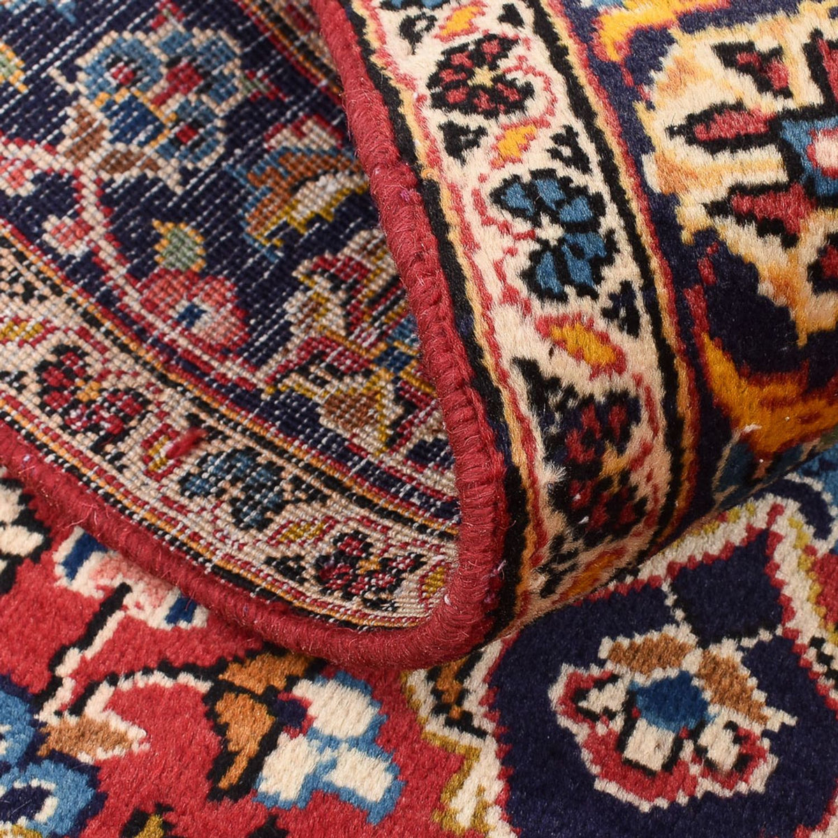 Perzisch tapijt - Keshan - 142 x 100 cm - rood