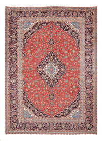 Perzisch tapijt - Keshan - 395 x 286 cm - rood