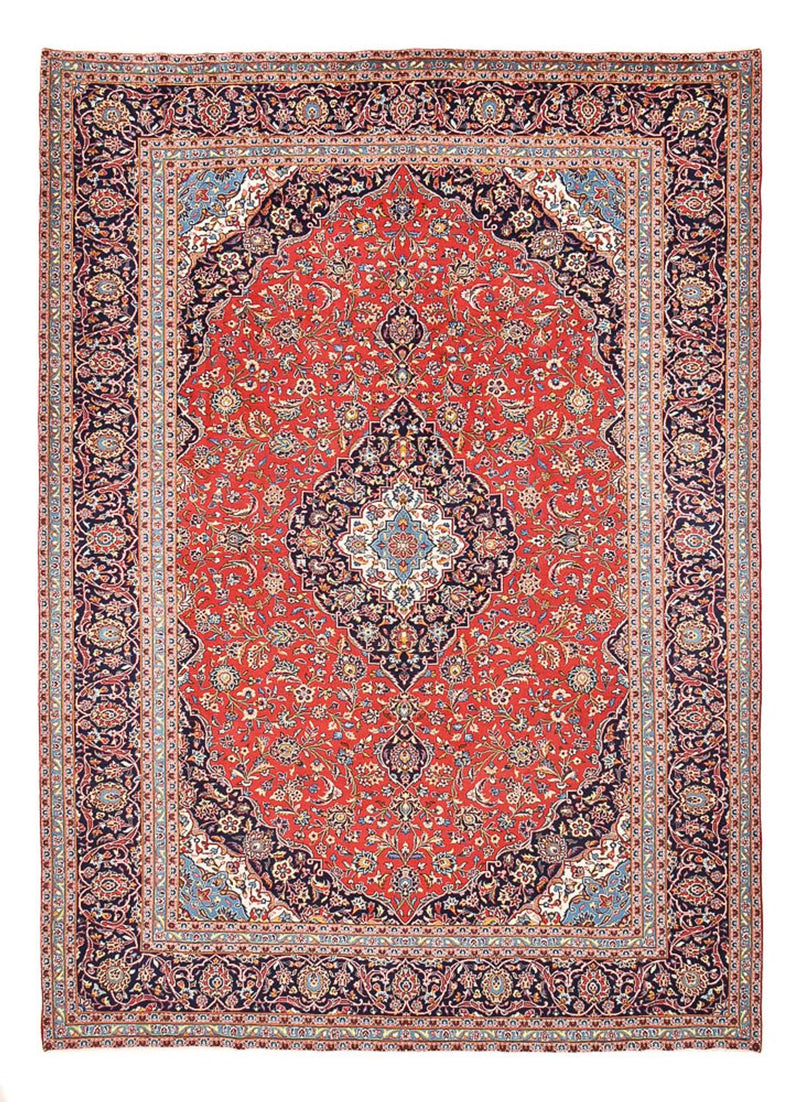 Perzisch tapijt - Keshan - 395 x 286 cm - rood
