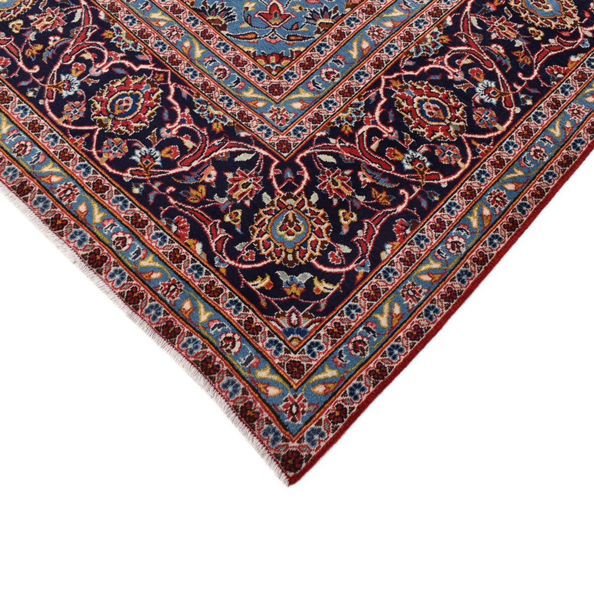 Perzisch tapijt - Keshan - 395 x 286 cm - rood