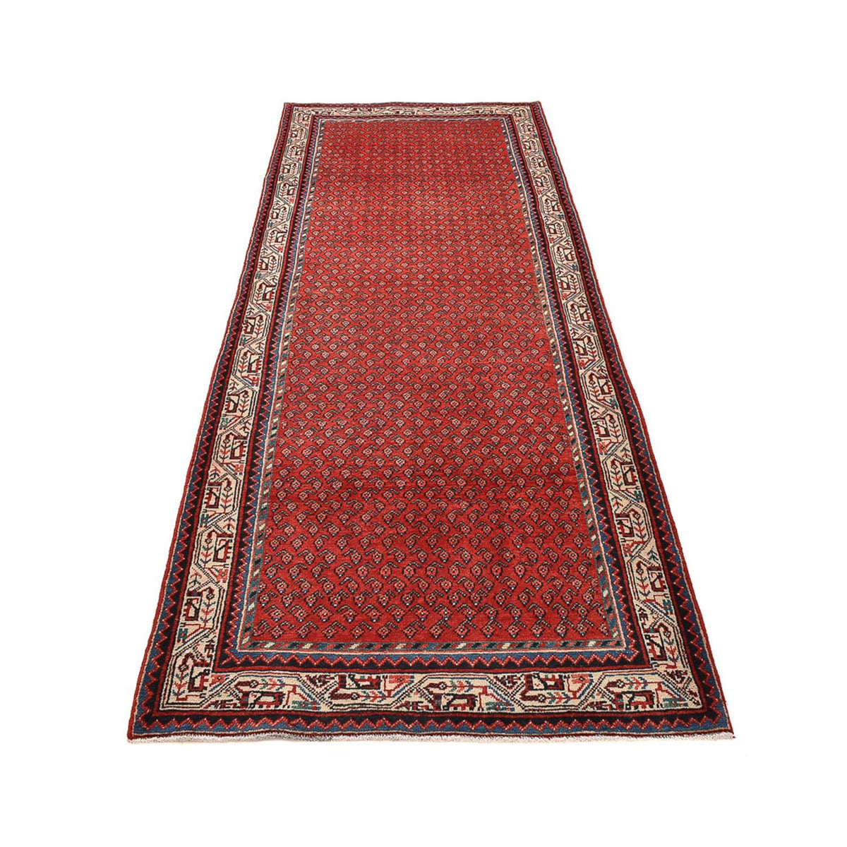 Loper Perzisch tapijt - Klassiek - 307 x 103 cm - rood