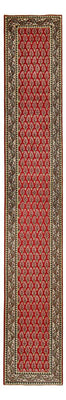 Loper Perzisch tapijt - Tabriz - 460 x 73 cm - rood