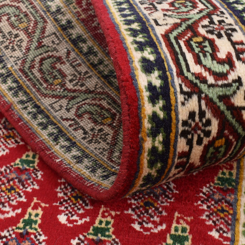 Loper Perzisch tapijt - Tabriz - 460 x 73 cm - rood