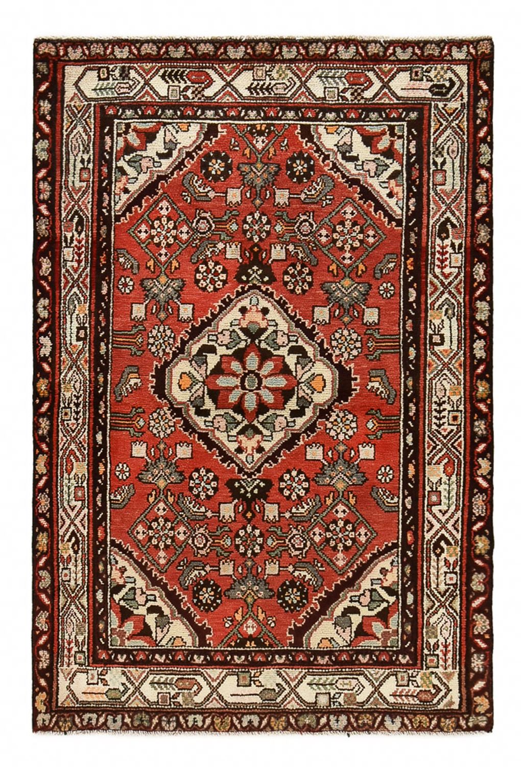 Perzisch Tapijt - Nomadisch - 154 x 100 cm - rood