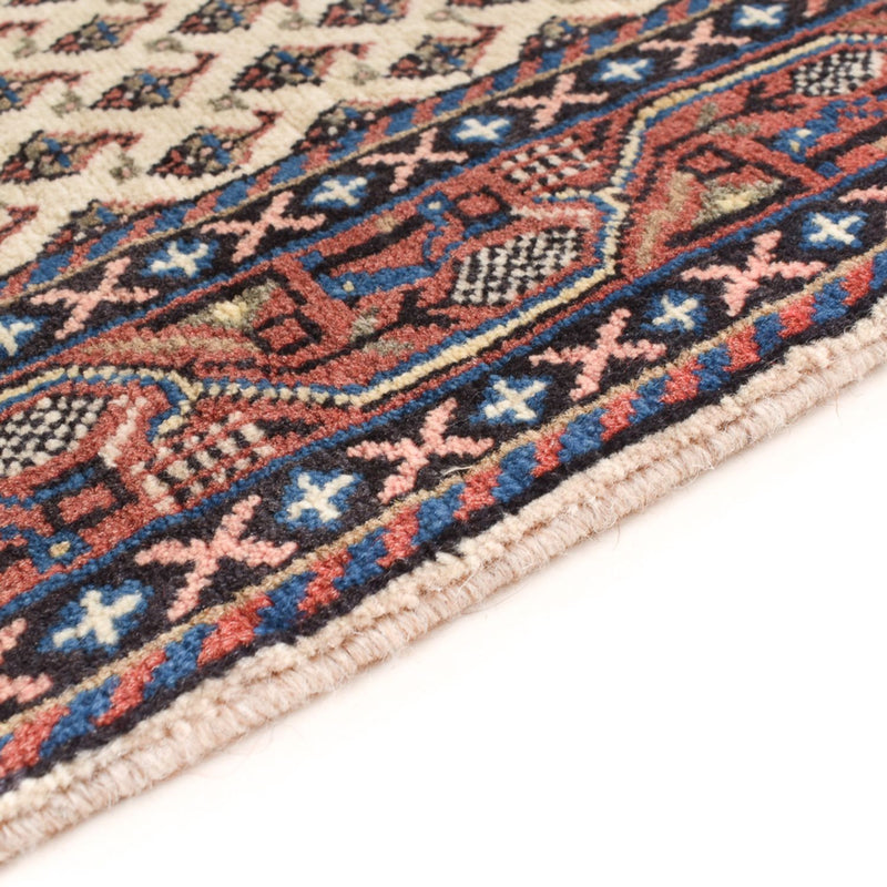 Loper Perzisch tapijt - Klassiek - 389 x 75 cm - licht beige