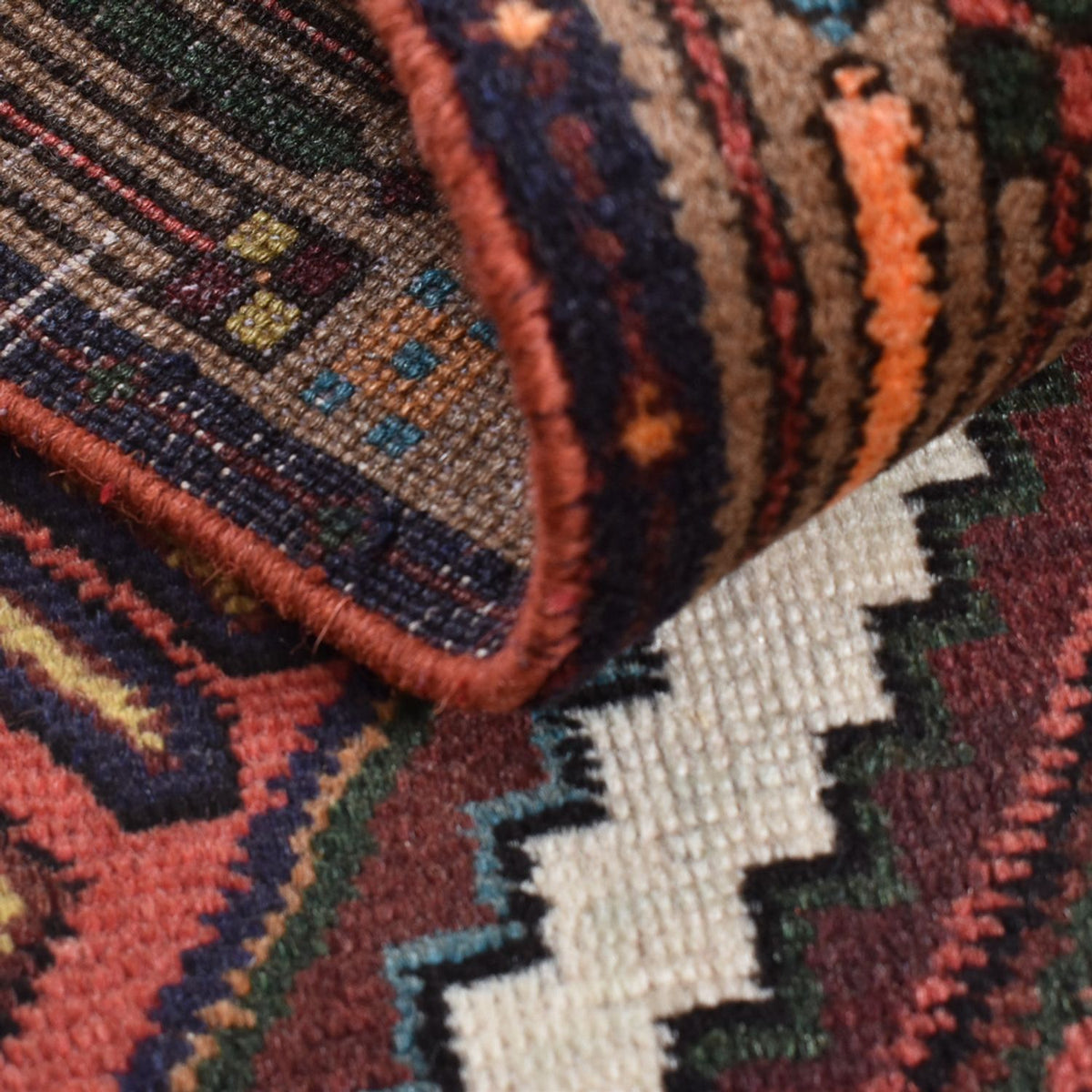 Loper Perzisch Tapijt - Nomadisch - 292 x 75 cm - donkerrood