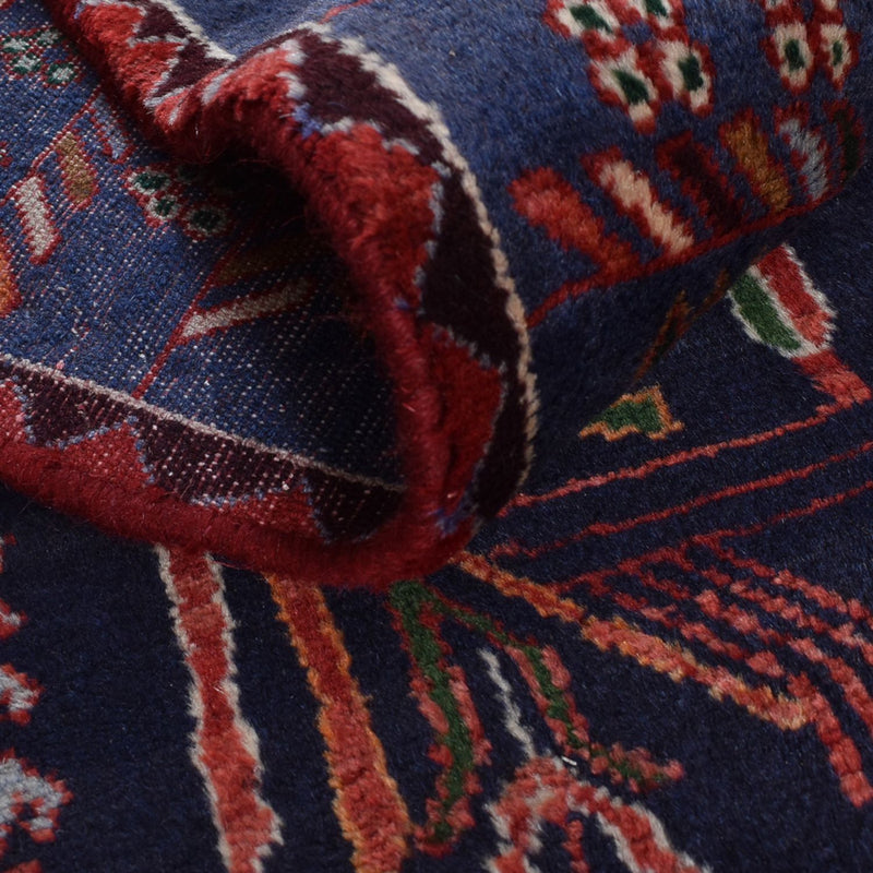 Loper Perzisch Tapijt - Nomadisch - 382 x 168 cm - donkerrood