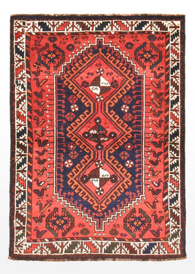Perzisch Tapijt - Nomadisch - 163 x 112 cm - rood