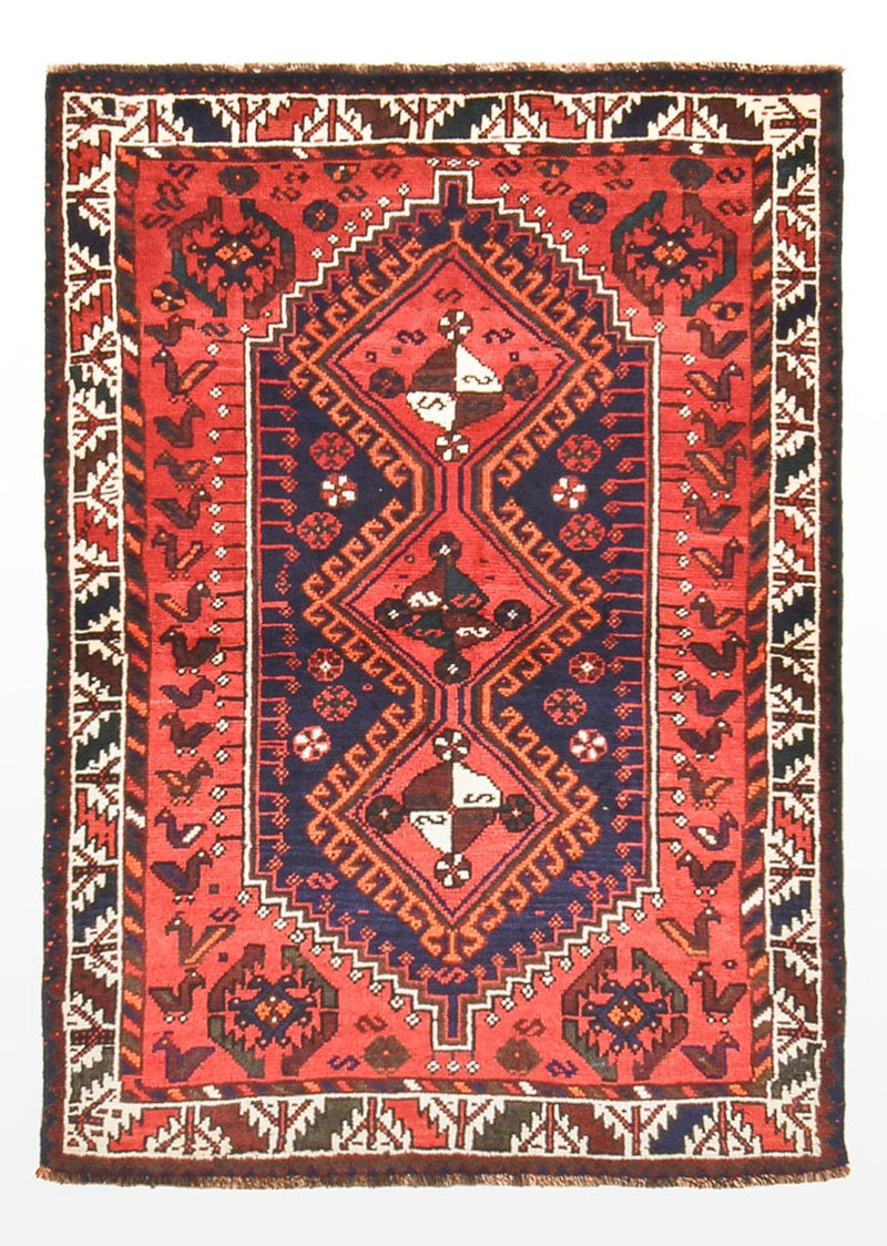 Perzisch Tapijt - Nomadisch - 163 x 112 cm - rood