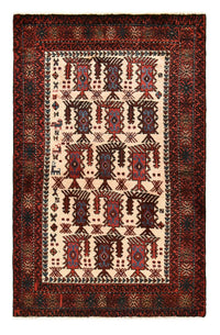 Baluch tapijt - 155 x 98 cm - beige