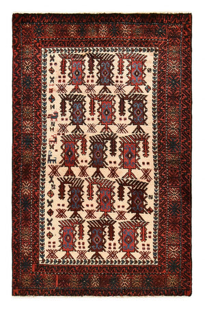 Baluch tapijt - 155 x 98 cm - beige