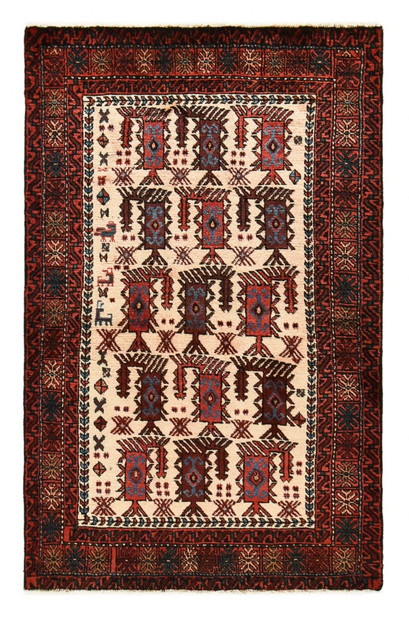 Baluch tapijt - 155 x 98 cm - beige