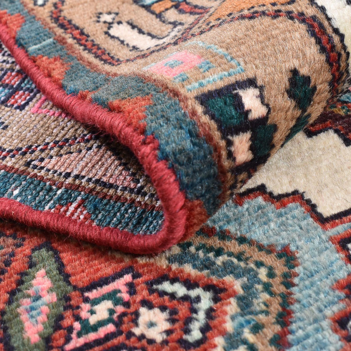 Loper Perzisch Tapijt - Nomadisch - 285 x 78 cm - veelkleurig