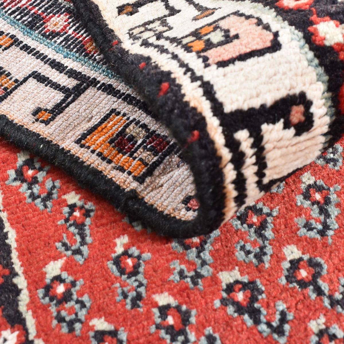 Loper Perzisch Tapijt - Nomadisch - 260 x 70 cm - rood