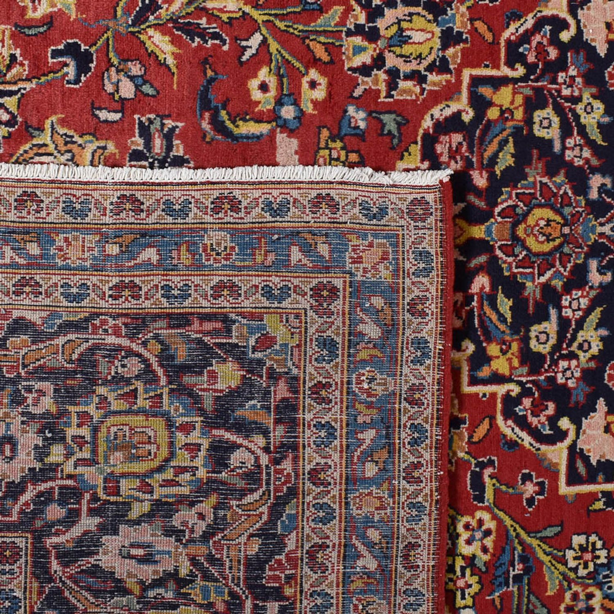 Perzisch tapijt - Keshan - 411 x 293 cm - rood