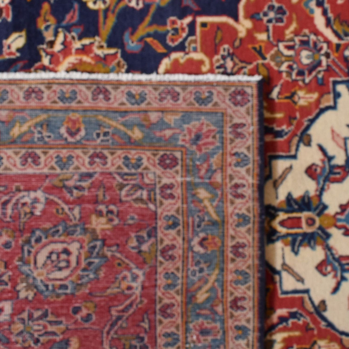 Perzisch tapijt - Keshan - 396 x 289 cm - roest