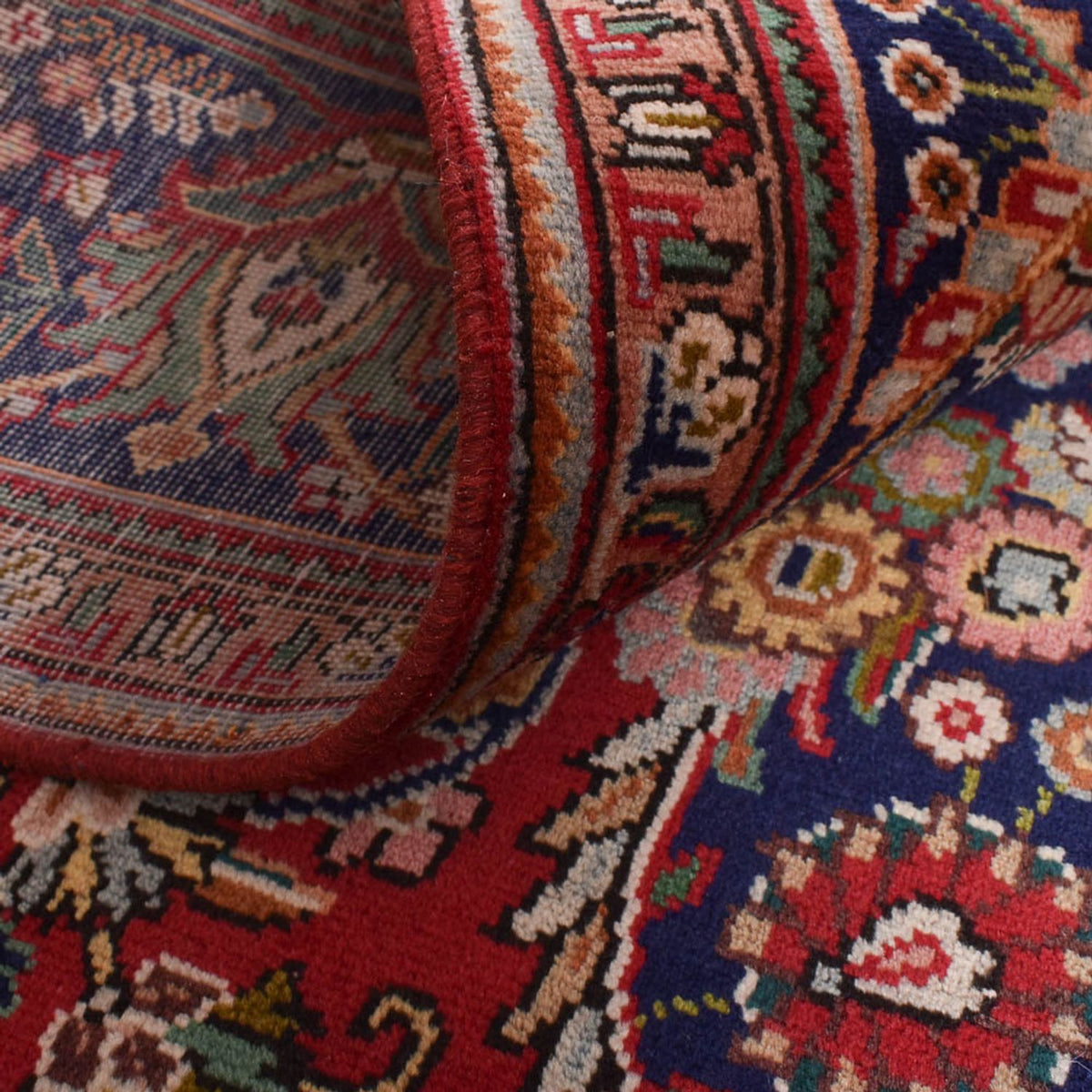 Perzisch tapijt - Tabriz - 393 x 295 cm - rood