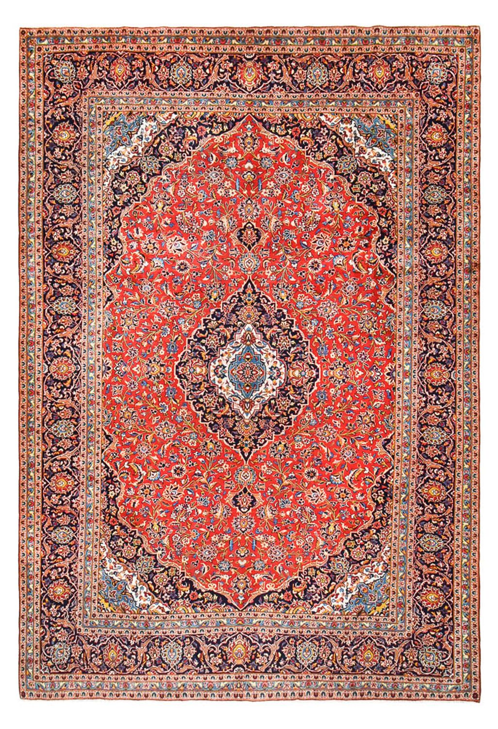 Perzisch tapijt - Keshan - 422 x 296 cm - rood