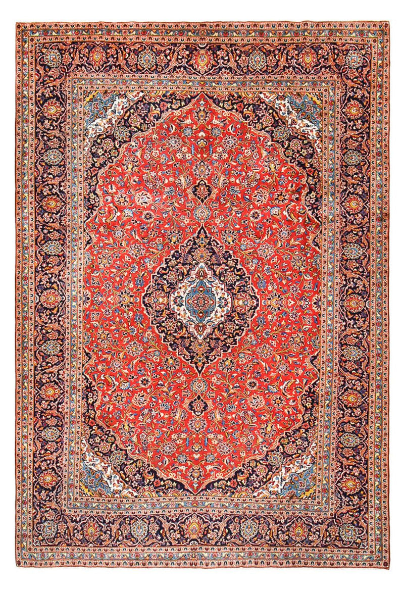 Perzisch tapijt - Keshan - 422 x 296 cm - rood