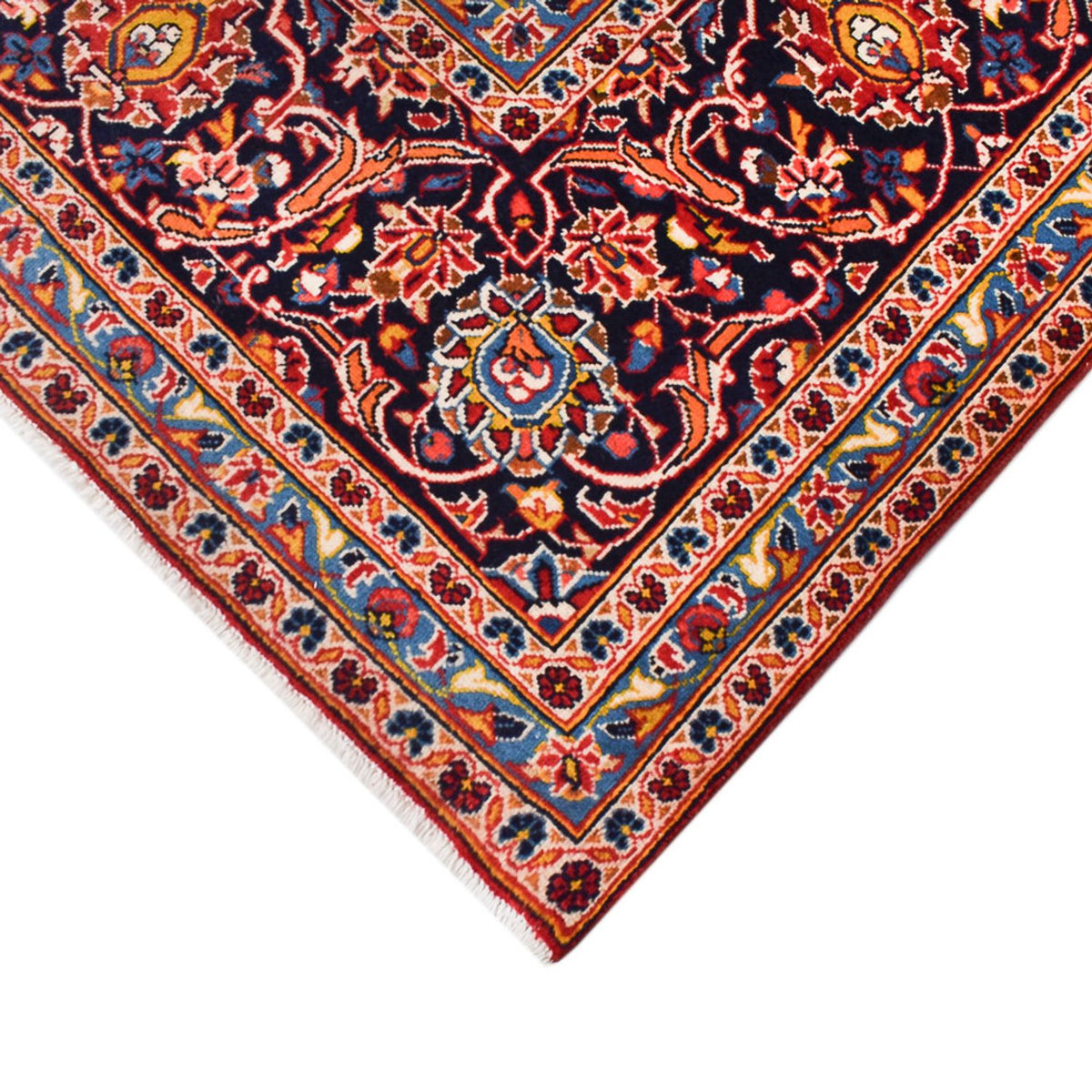 Perzisch tapijt - Keshan - 422 x 296 cm - rood