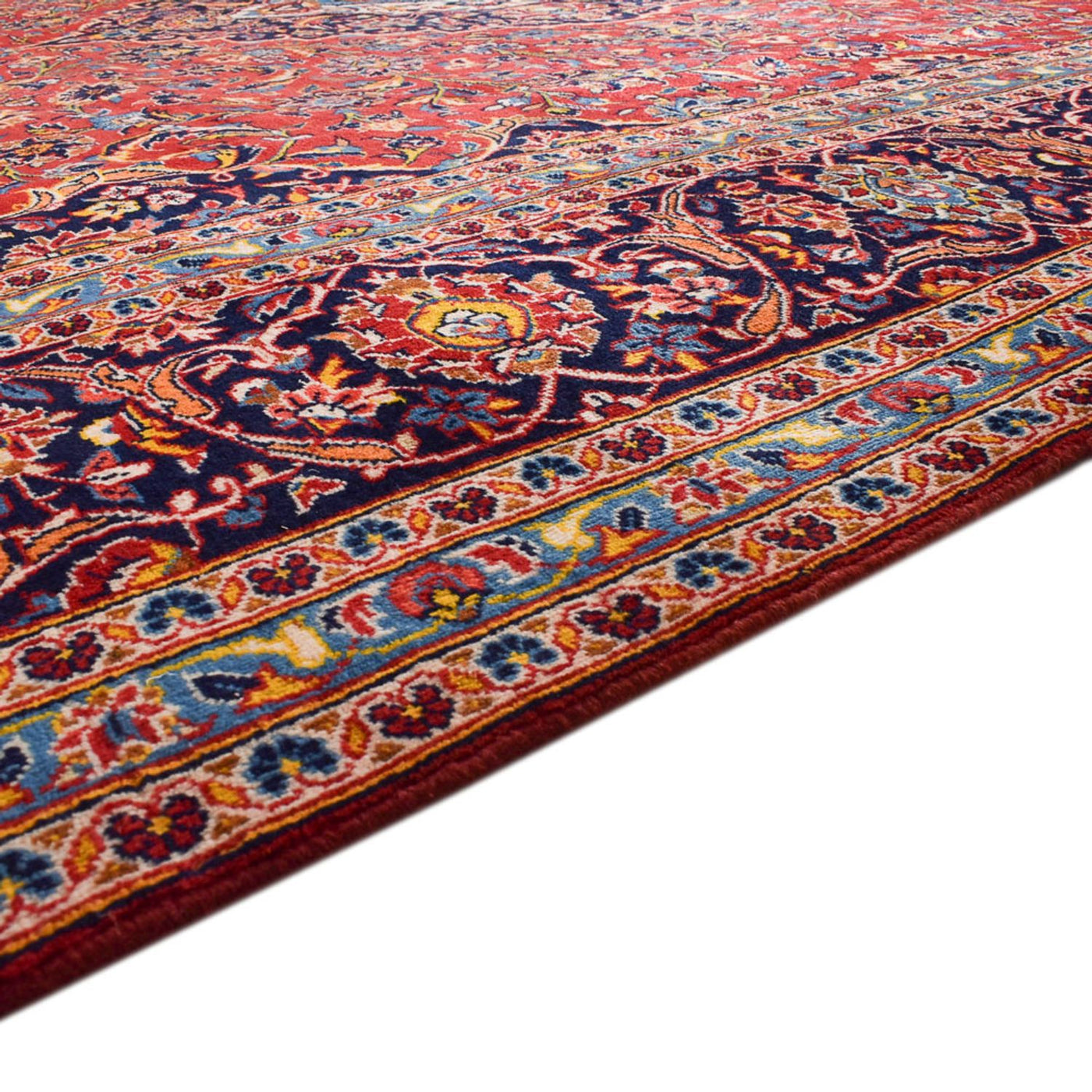 Kashan Tapijt 422x296cm - Perzisch tapijt