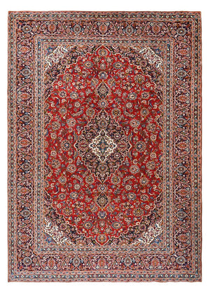 Perzisch tapijt - Keshan - 395 x 288 cm - rood