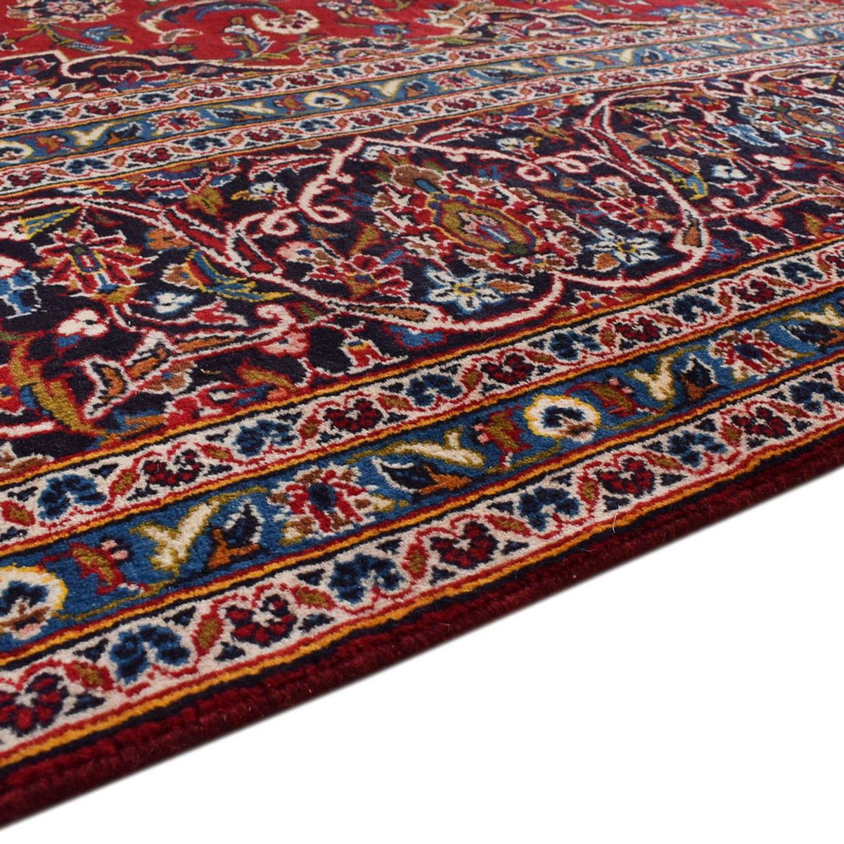 Perzisch tapijt - Keshan - 395 x 288 cm - rood