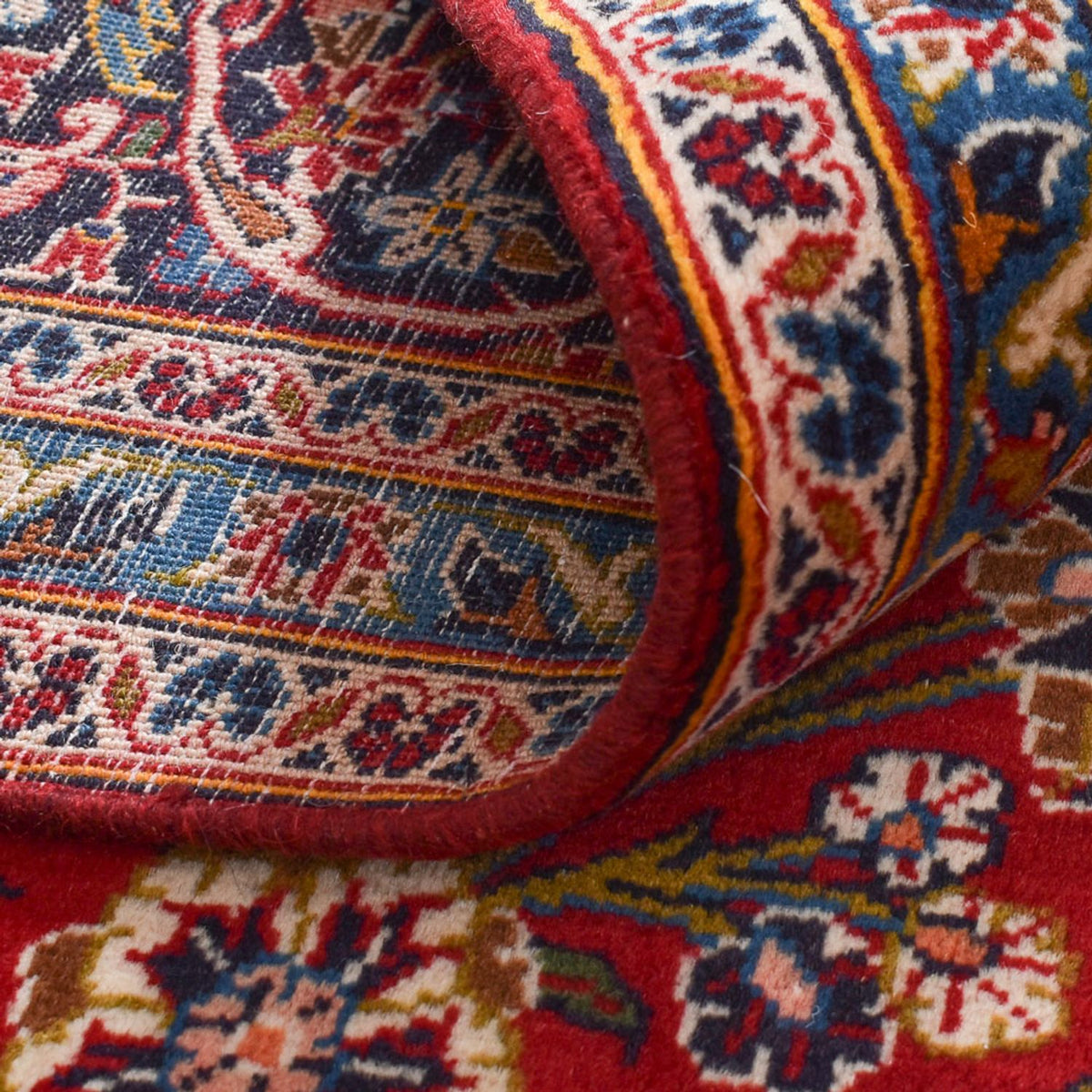 Perzisch tapijt - Keshan - 395 x 288 cm - rood