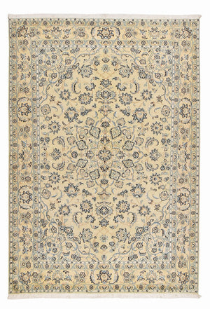 Perzisch tapijt - Nain - 286 x 198 cm - zand