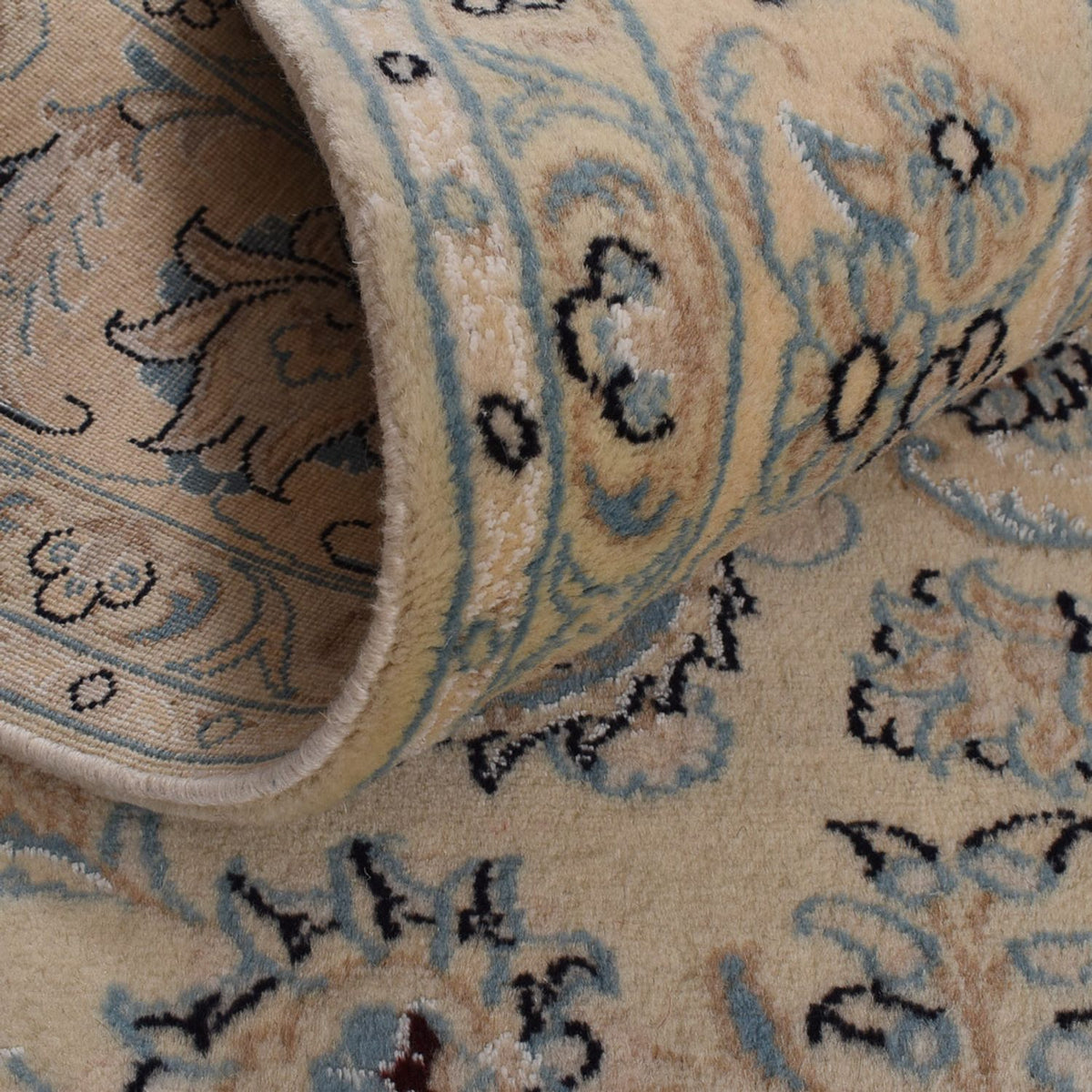 Perzisch tapijt - Nain - 286 x 198 cm - zand