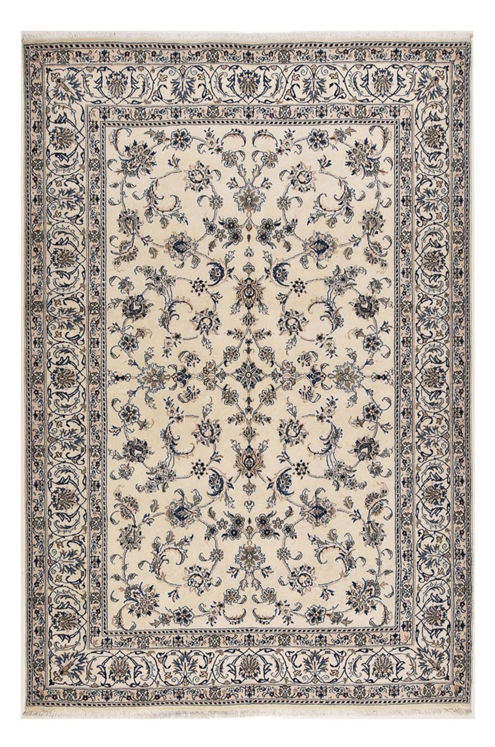 Perzisch tapijt - Nain - 300 x 202 cm - beige