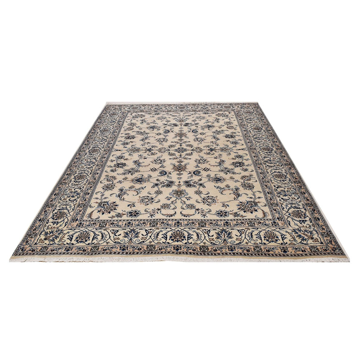 Perzisch tapijt - Nain - 300 x 202 cm - beige