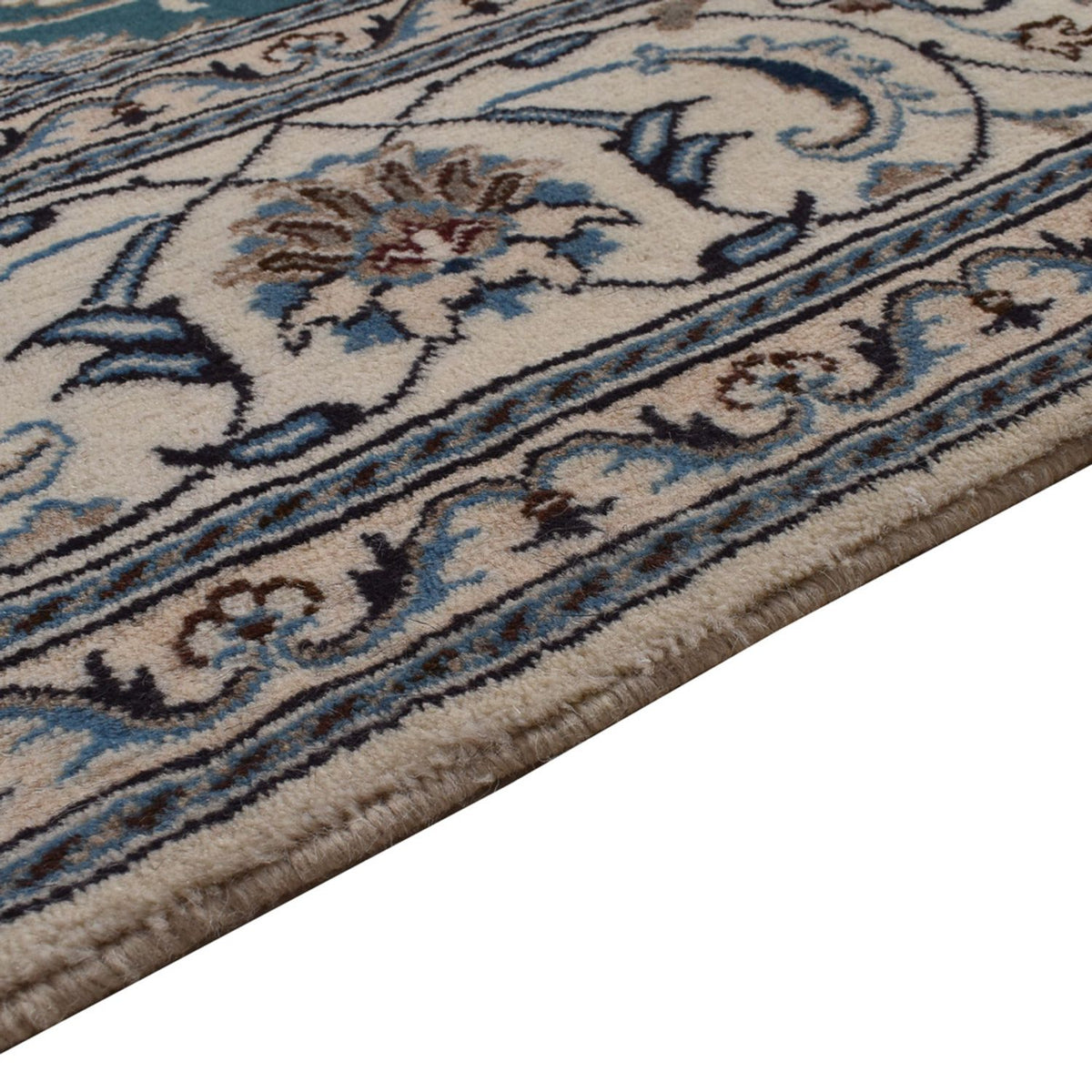 Perzisch tapijt - Nain - 302 x 195 cm - groen