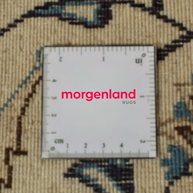 Perzisch tapijt - Nain - 302 x 195 cm - groen