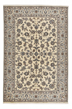 Perzisch tapijt - Nain - 297 x 194 cm - beige