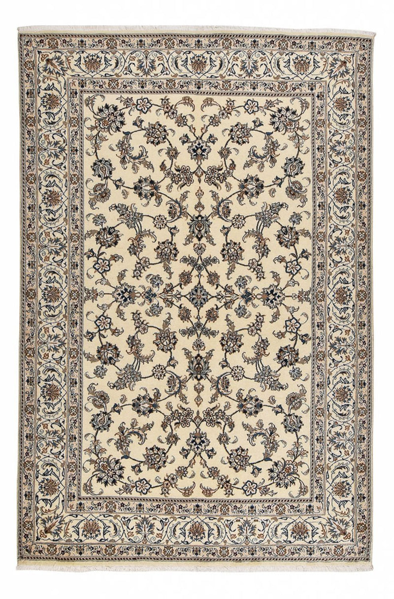 Perzisch tapijt - Nain - 297 x 194 cm - beige