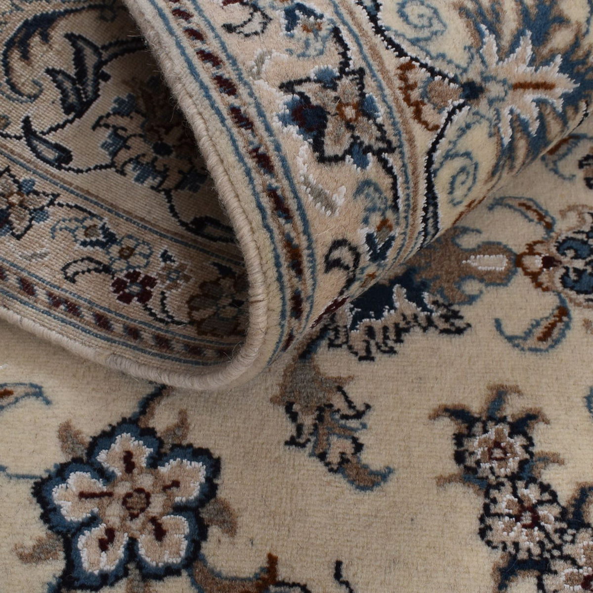 Perzisch tapijt - Nain - 297 x 194 cm - beige