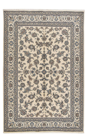 Perzisch tapijt - Nain - 299 x 196 cm - beige