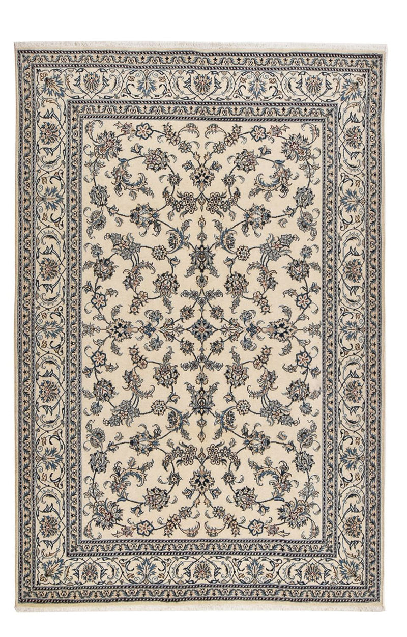 Perzisch tapijt - Nain - 299 x 196 cm - beige