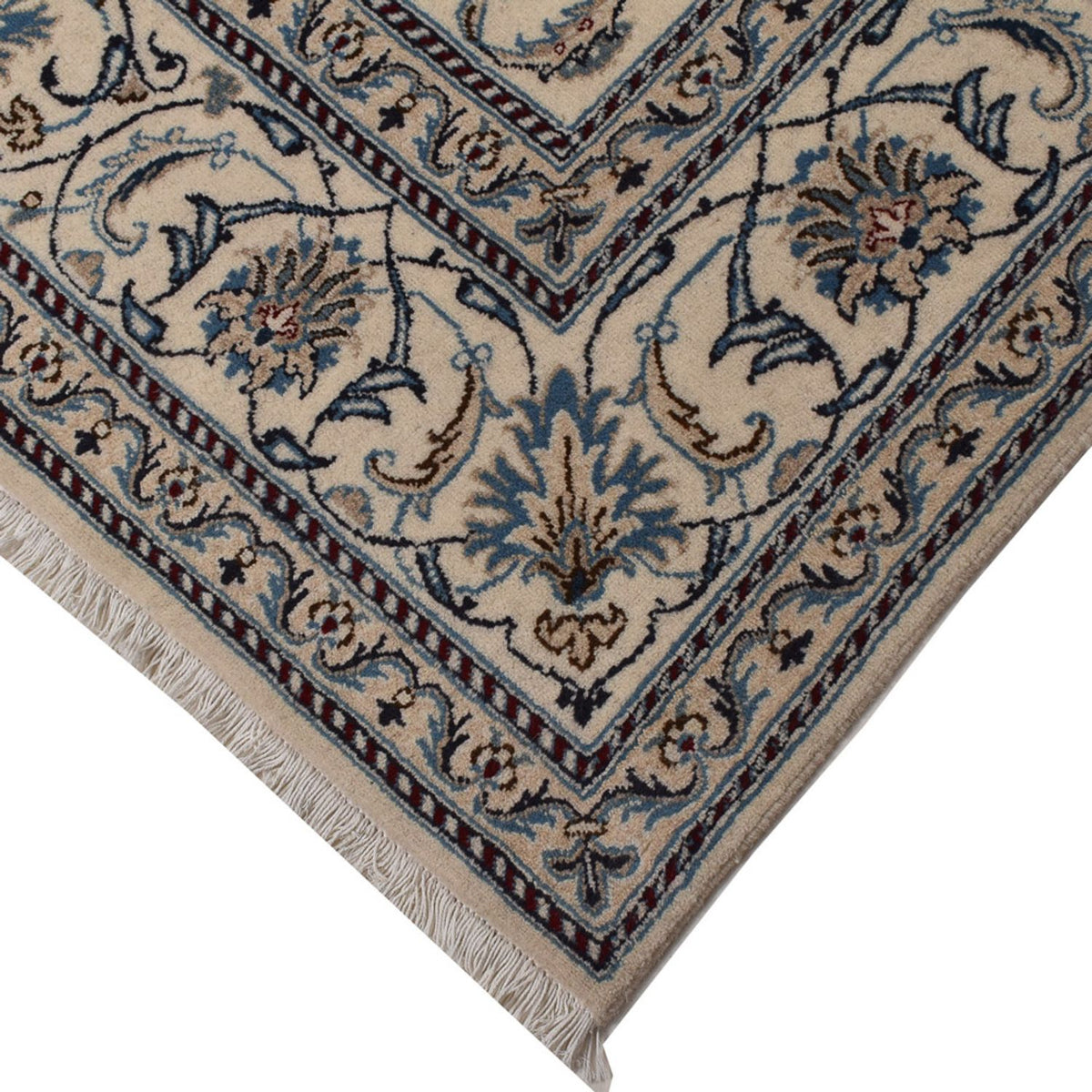 Perzisch tapijt - Nain - 299 x 196 cm - beige