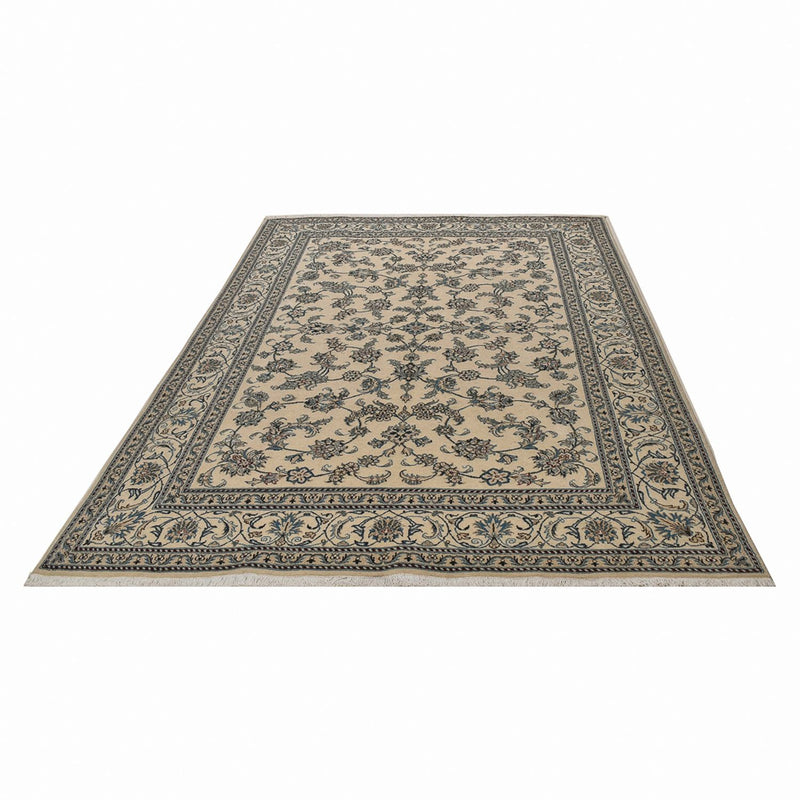 Perzisch tapijt - Nain - 299 x 196 cm - beige