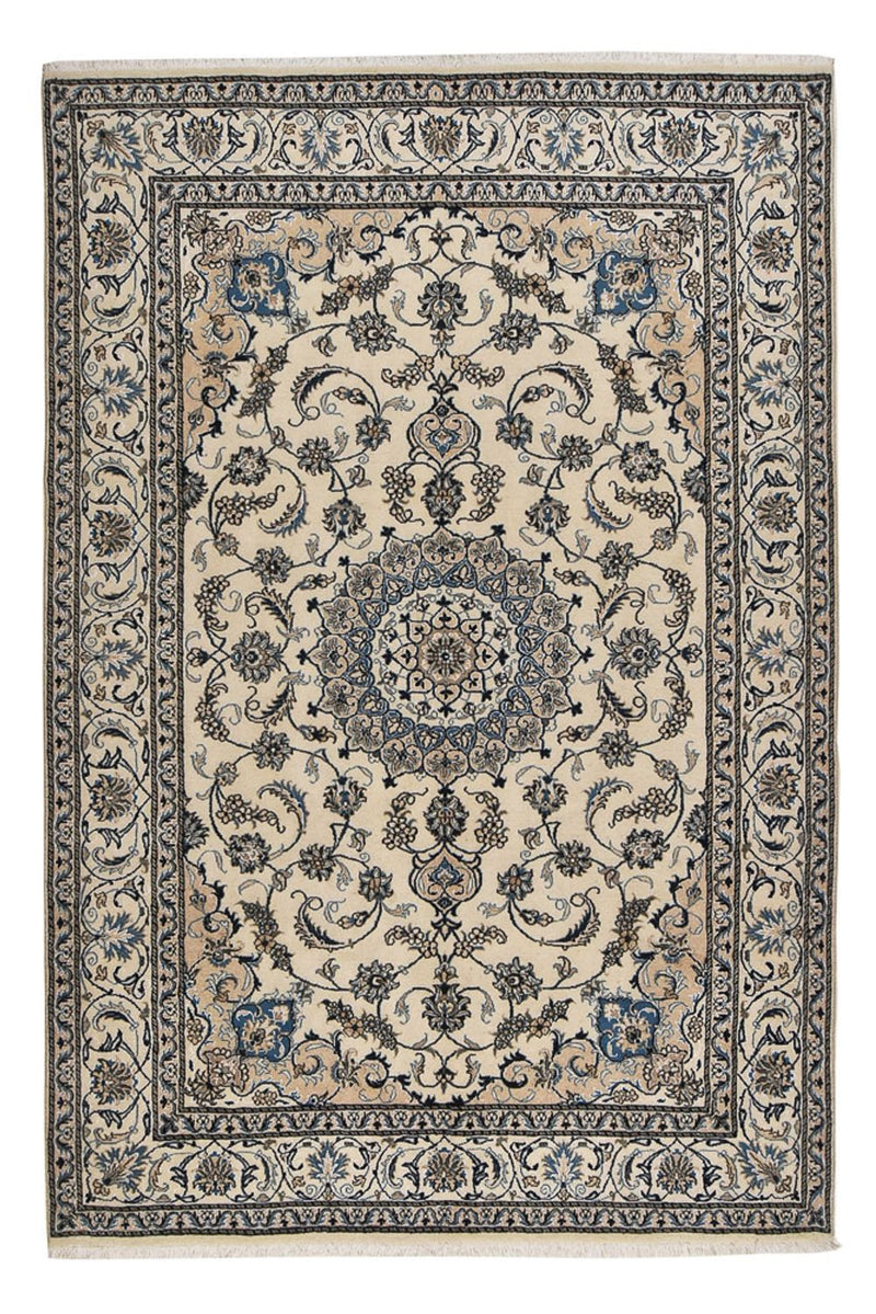 Perzisch tapijt - Nain - 293 x 194 cm - beige