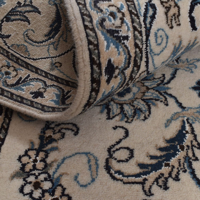 Perzisch tapijt - Nain - 293 x 194 cm - beige