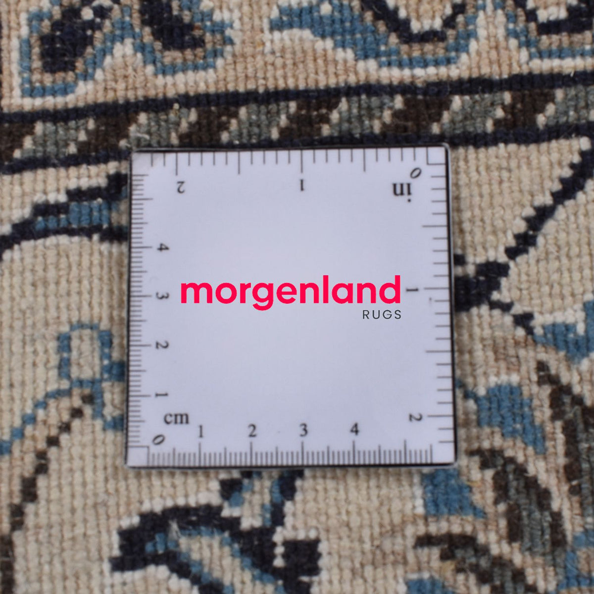 Perzisch tapijt - Nain - 293 x 194 cm - beige