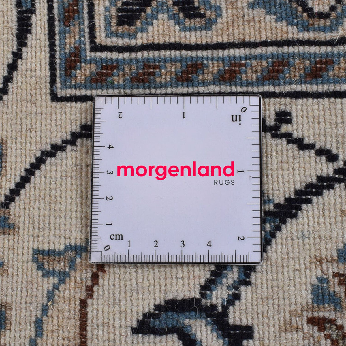 Perzisch tapijt - Nain - 305 x 194 cm - groen