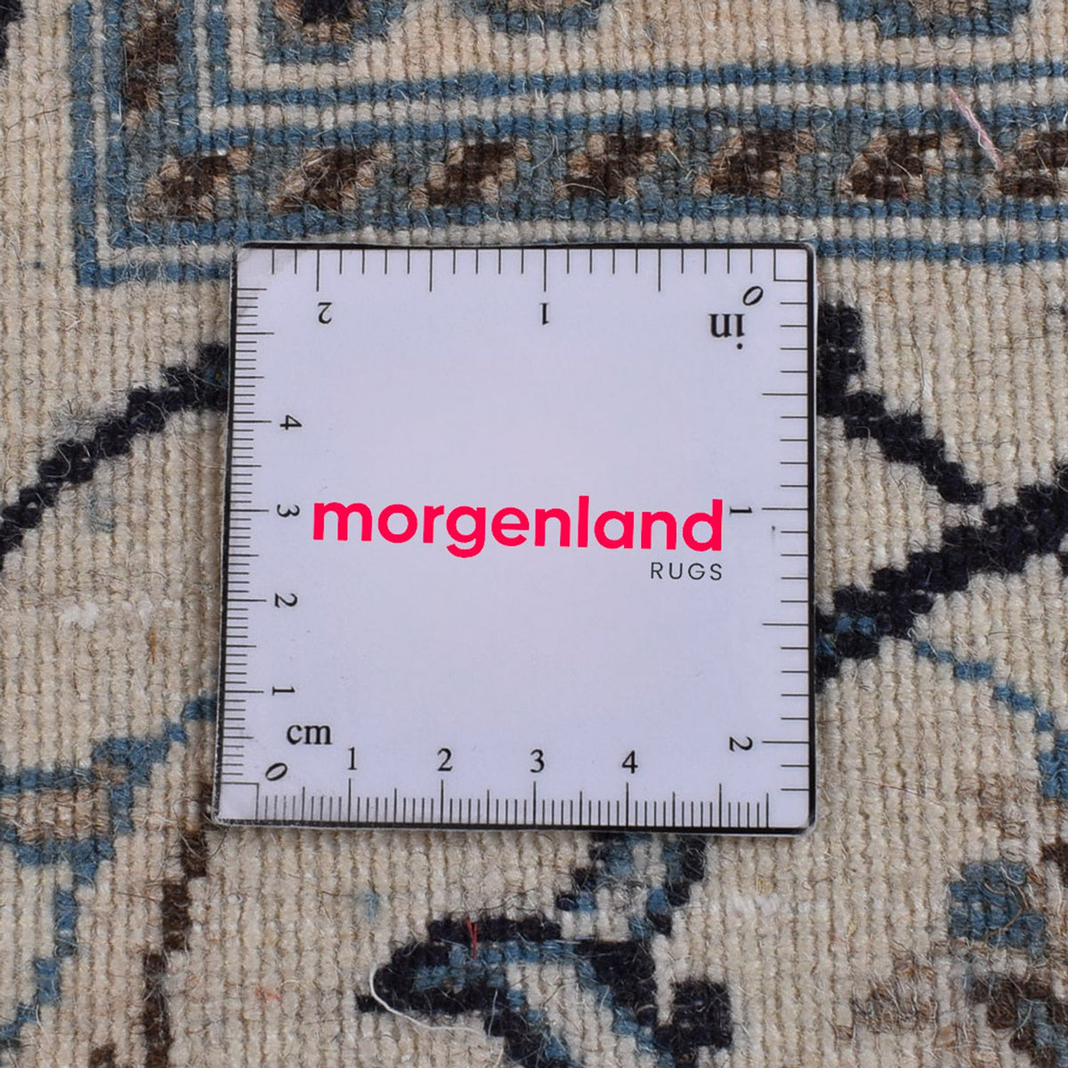 Perzisch tapijt - Nain - 295 x 194 cm - beige