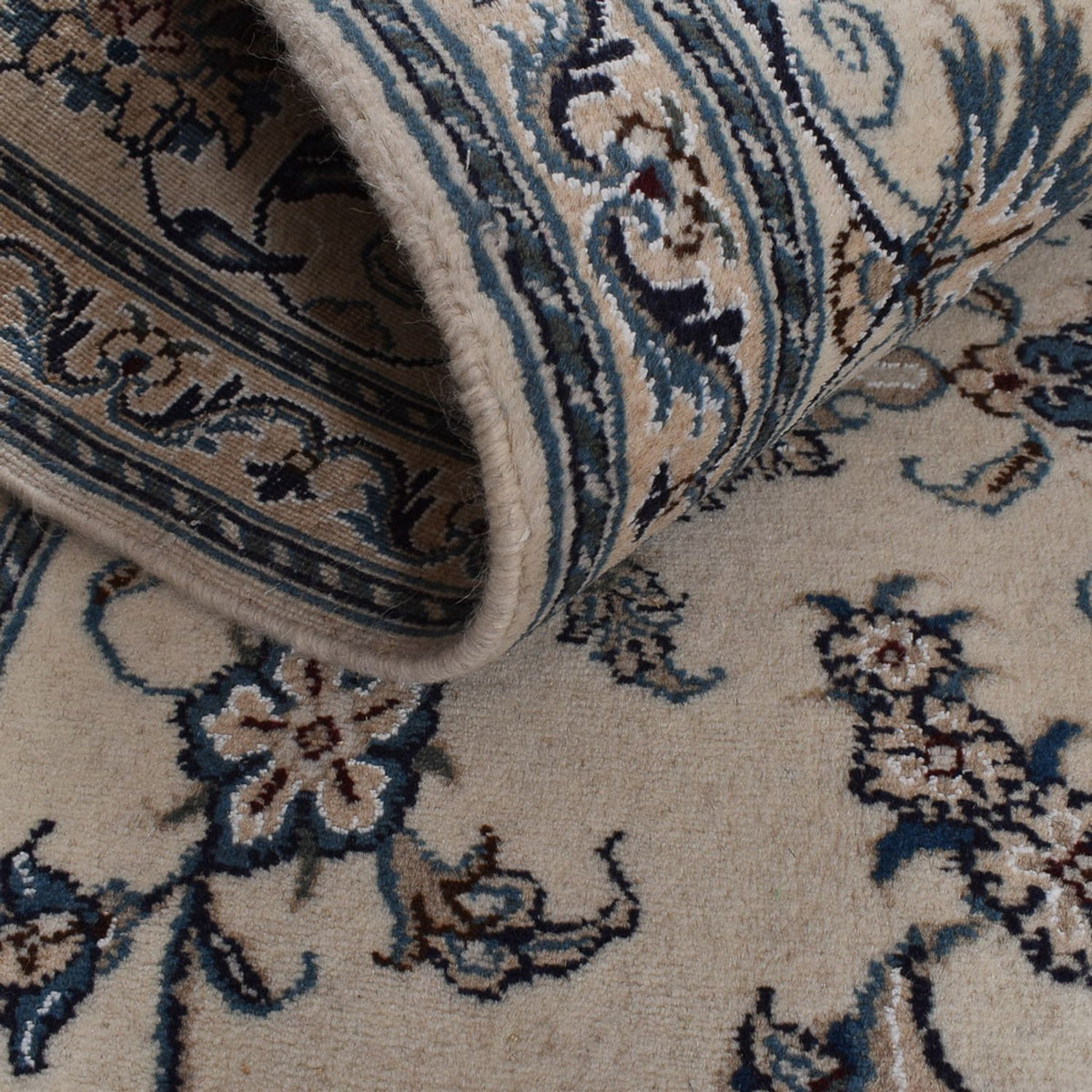 Perzisch tapijt - Nain - 302 x 193 cm - beige