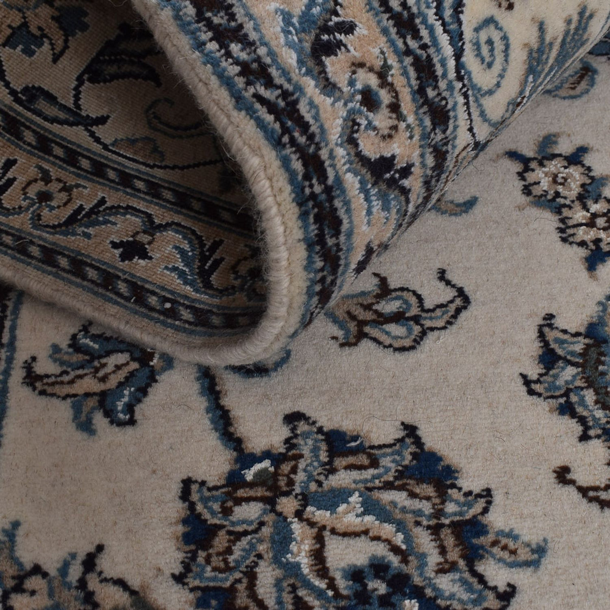 Perzisch tapijt - Nain - 295 x 196 cm - beige