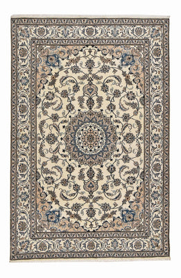 Perzisch tapijt - Nain - 296 x 193 cm - beige