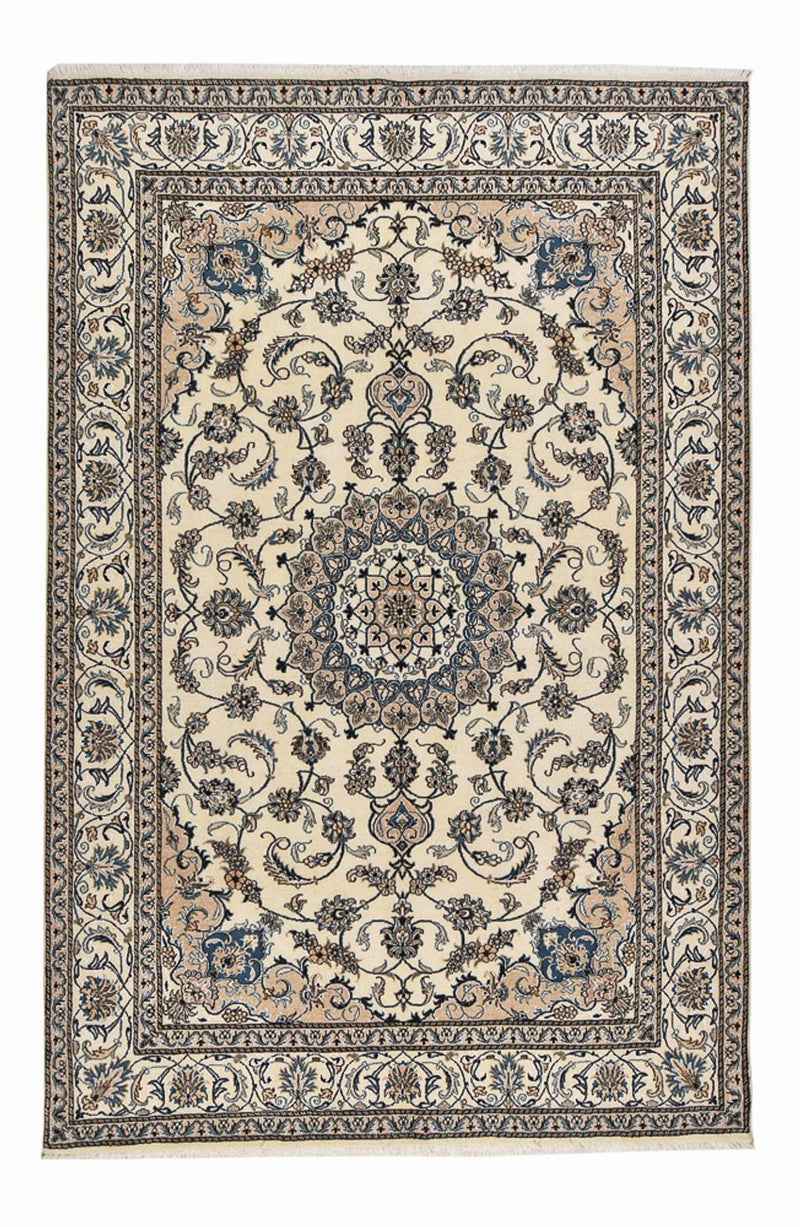 Perzisch tapijt - Nain - 296 x 193 cm - beige